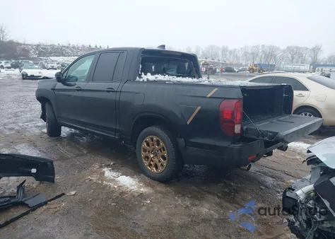 2021 Honda Ridgeline Awd Sport from USA, damaged, VIN 5FPYK3F12MB002877